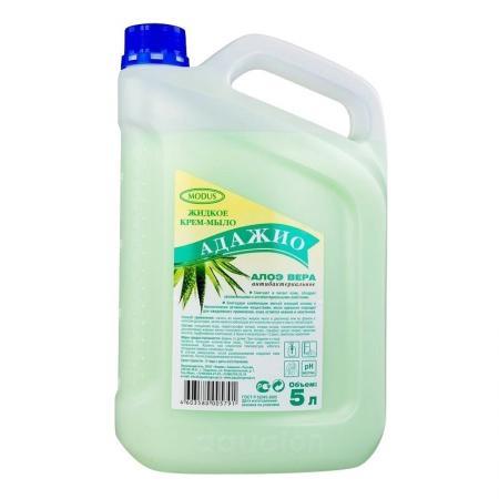 Адажио антибактериальное жидкое мыло 5 л